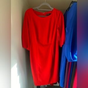 Maggy London Vibrant Red Dress